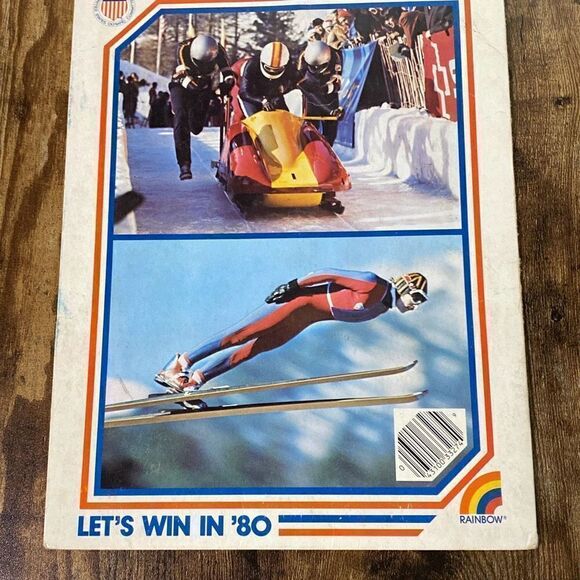 Lot 4 1980 Mead pocket portfolio folder Olympics - Picture 4 of 15